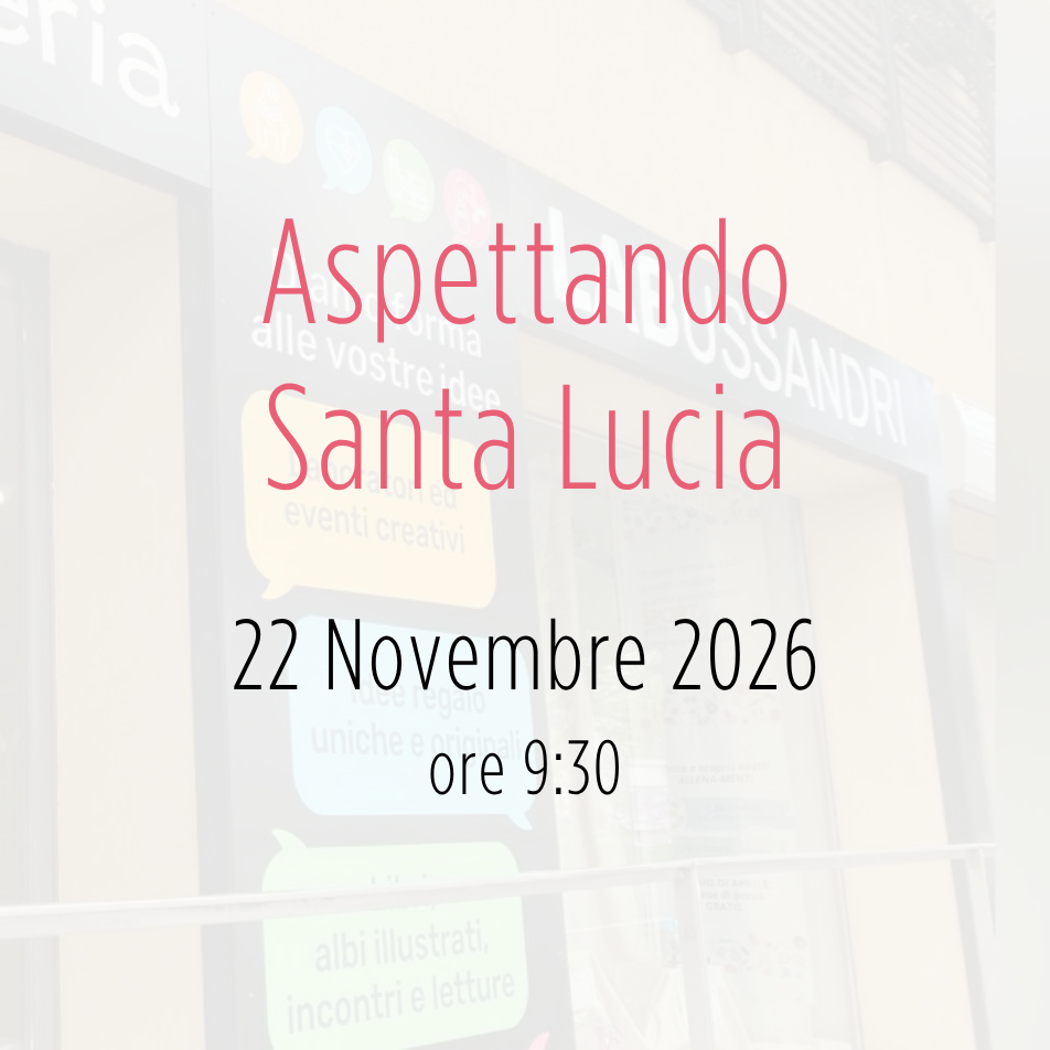 Evento: aspettando Santa Lucia - dom. 22 Novembre 2026