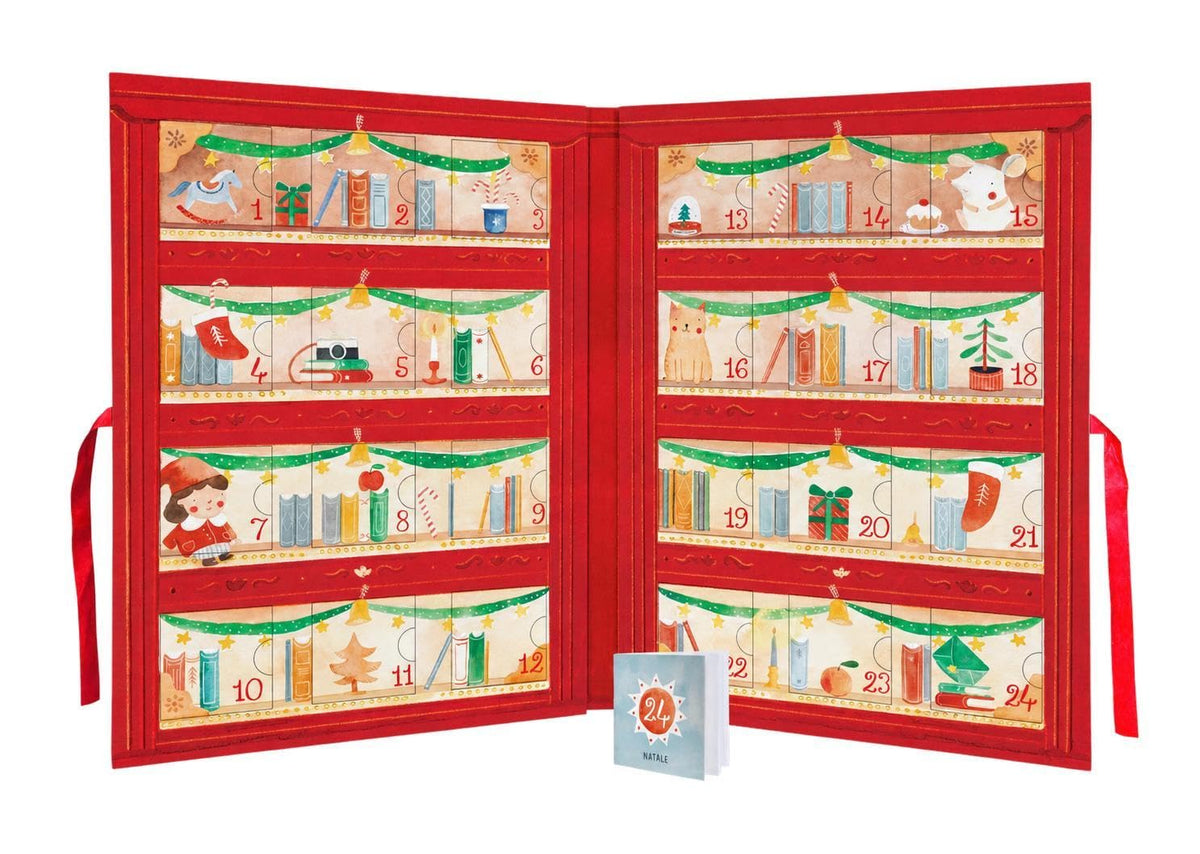 Calendario dell'Avvento. La libreria dell'elfo. Ediz. a colori_SASSI editore