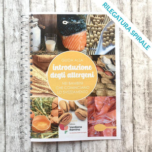 Servizio stampa e-book "Introduzione agli allergeni" di Nutricam - Rilegatura con spirale
