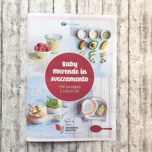 Servizio stampa e-book "Merende In Svezzamento per bambini e genitori" di Nutricam - Rilegatura normale