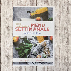 Servizio stampa e-book "Come pianificare il menu settimanale. Guida pratica" di Nutricam - Rilegatura normale