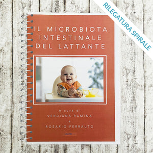 Servizio stampa e-book "Il Microbiota Del Lattante" di Nutricam - Rilegatura con spirale