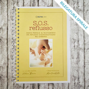 Servizio stampa e-book "SOS Reflusso" di Nutricam - Rilegatura con spirale